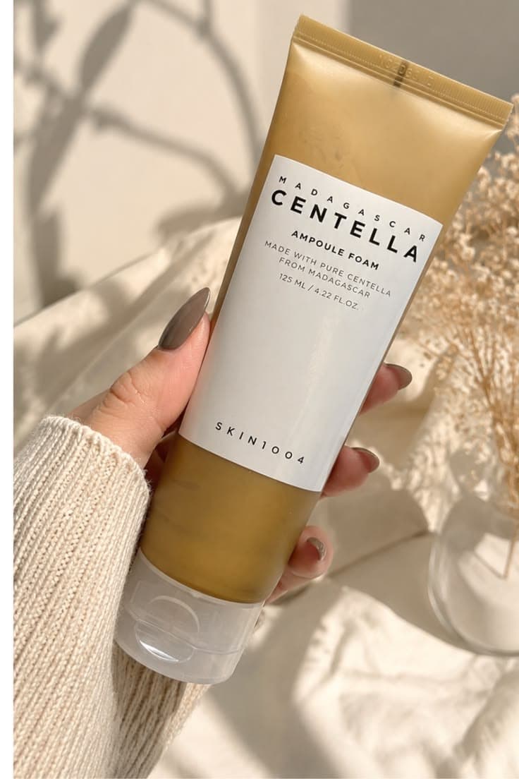 🌿 غسول الوجه sakin1004 centella foam