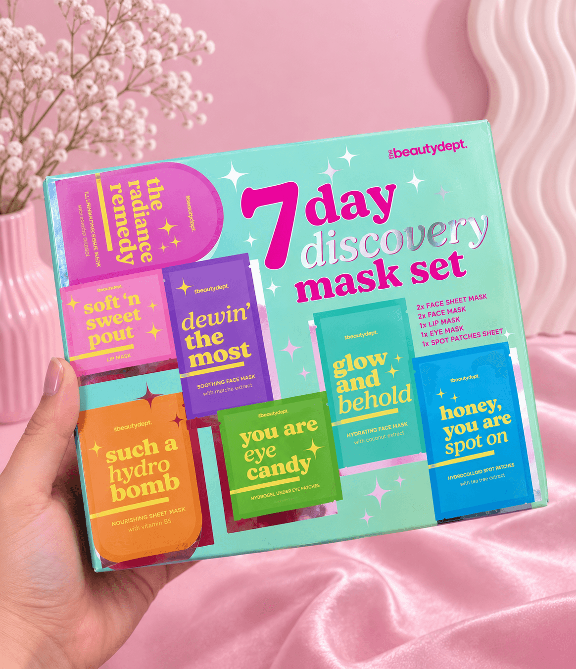Cofret 7 day masque pour visage 🧼🌸