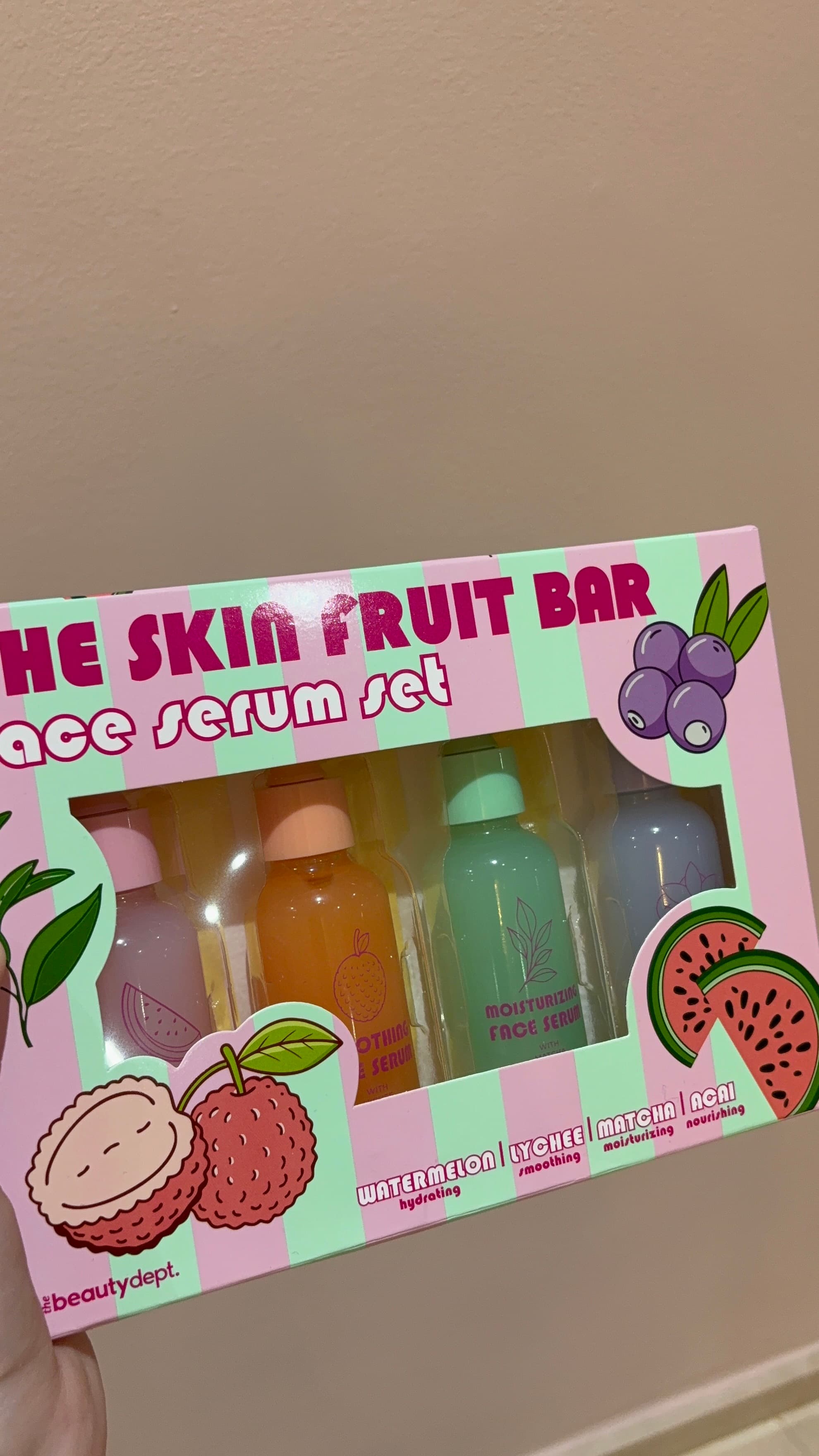 � مجموعة سيرومات 🌸🎀skin fruits 🍇 ber