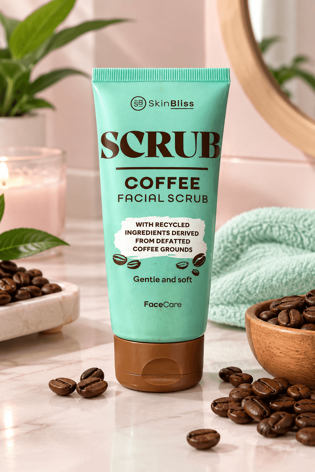مقشر لقهوة للوجه (Coffee Facial Scrub)
