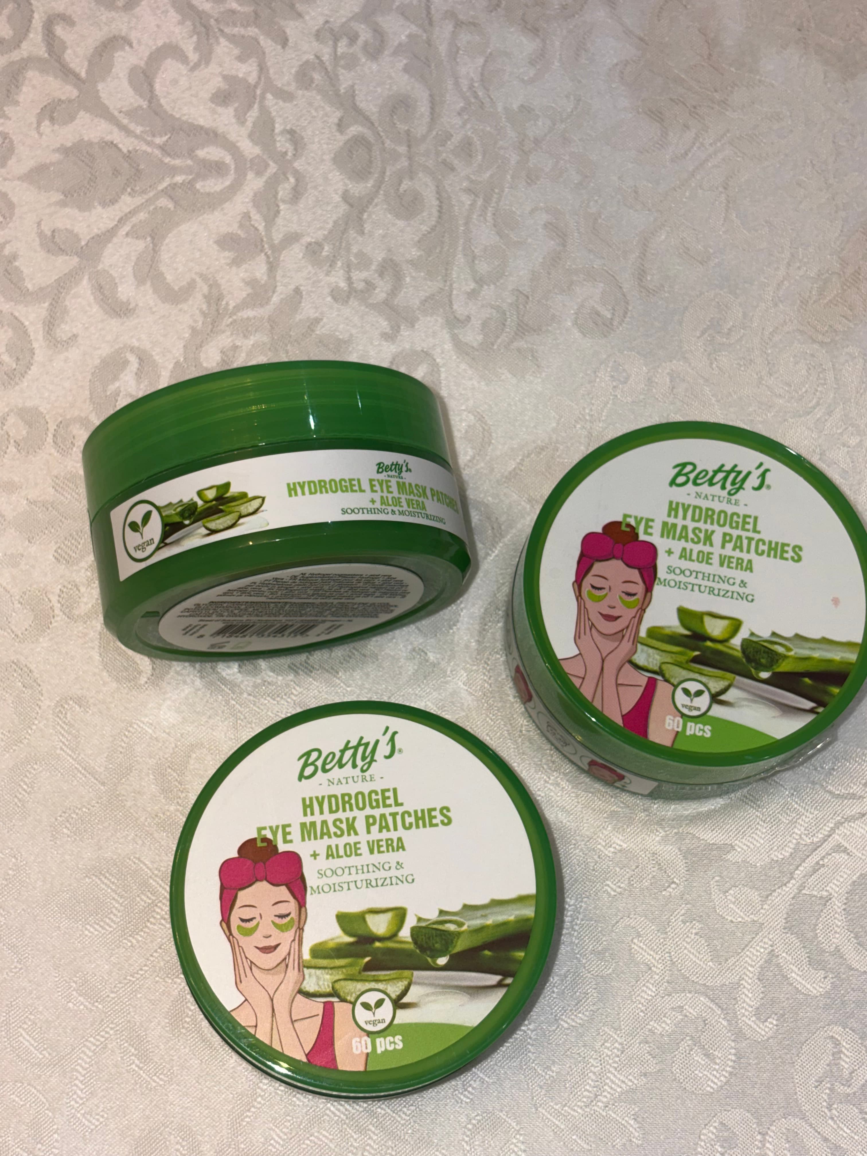Betty’s Nature Hydrogel Eye Mask Patches + Aloe Vera🌿 2
