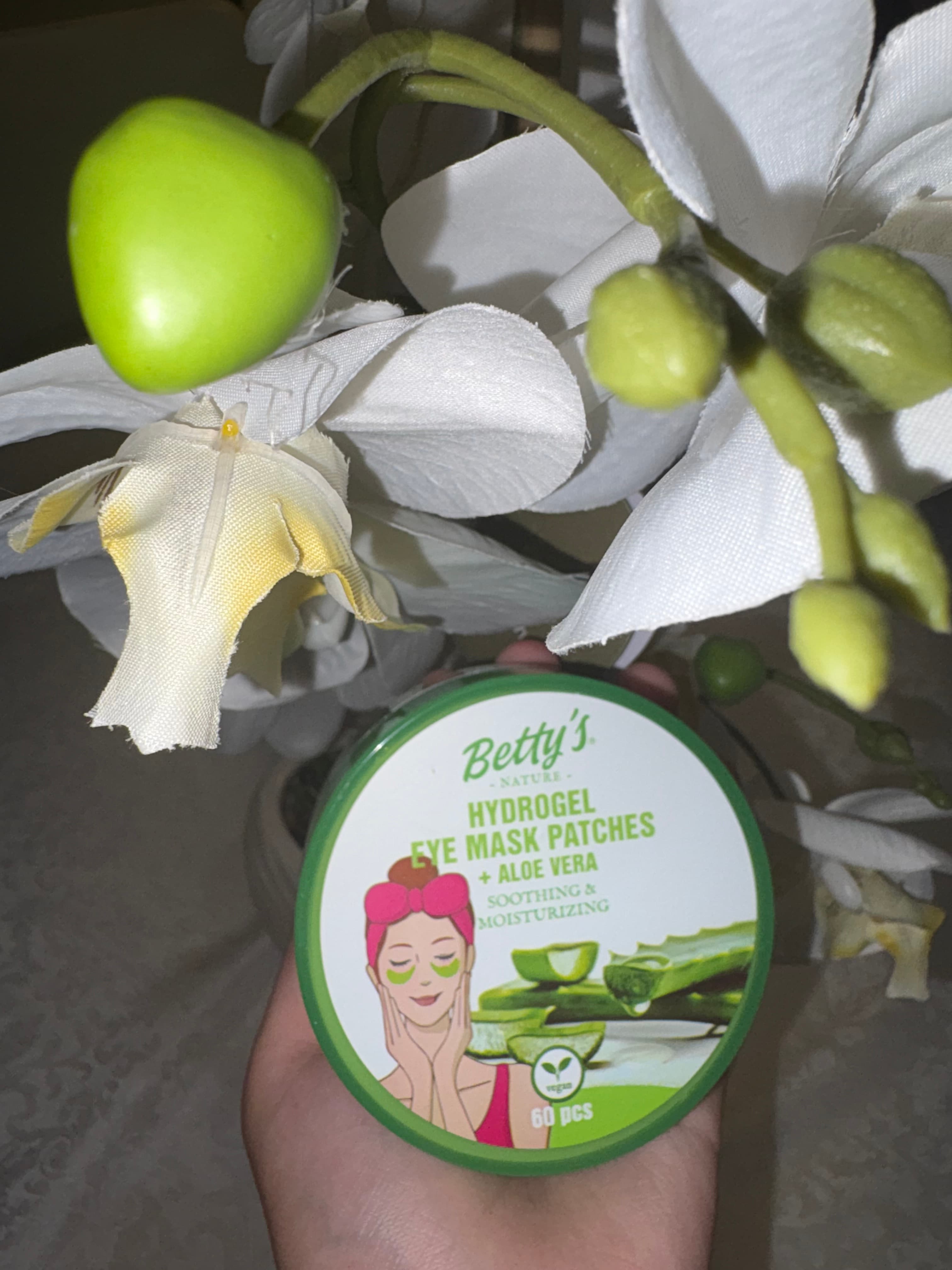 Betty’s Nature Hydrogel Eye Mask Patches + Aloe Vera🌿